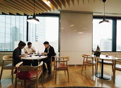 Oficinas en las que se trabaja la creatividad