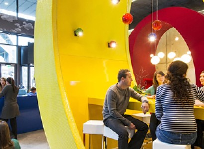 Las oficinas más creativas de los grandes de Internet.