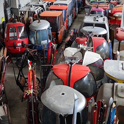 Cuando las cabinas de esquí se reinventan: El trabajo de Taninges Télécabines