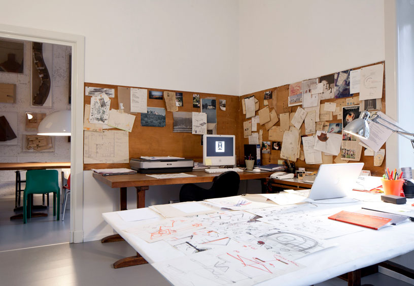 el estudio de Vico Magistretti